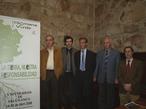Ponentes de la mesa redonda sobre energía de la 'Semana Verde' de la Universidad de Salamanca